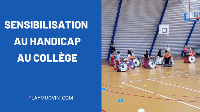 sensibilisation au handicap au collège 