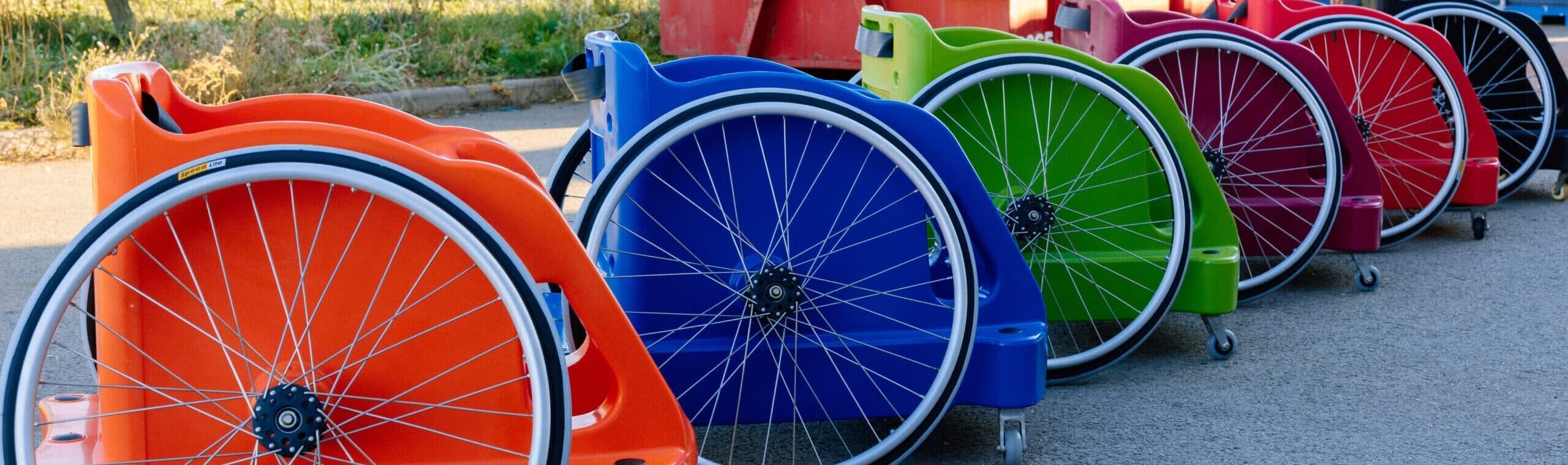 Fauteuils roulants de sport plastique PlayMoovin' Fauteuils roulants de sport plastique PlayMoovin'
